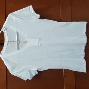 Quince Cotton Modal V-Neck Tee XS